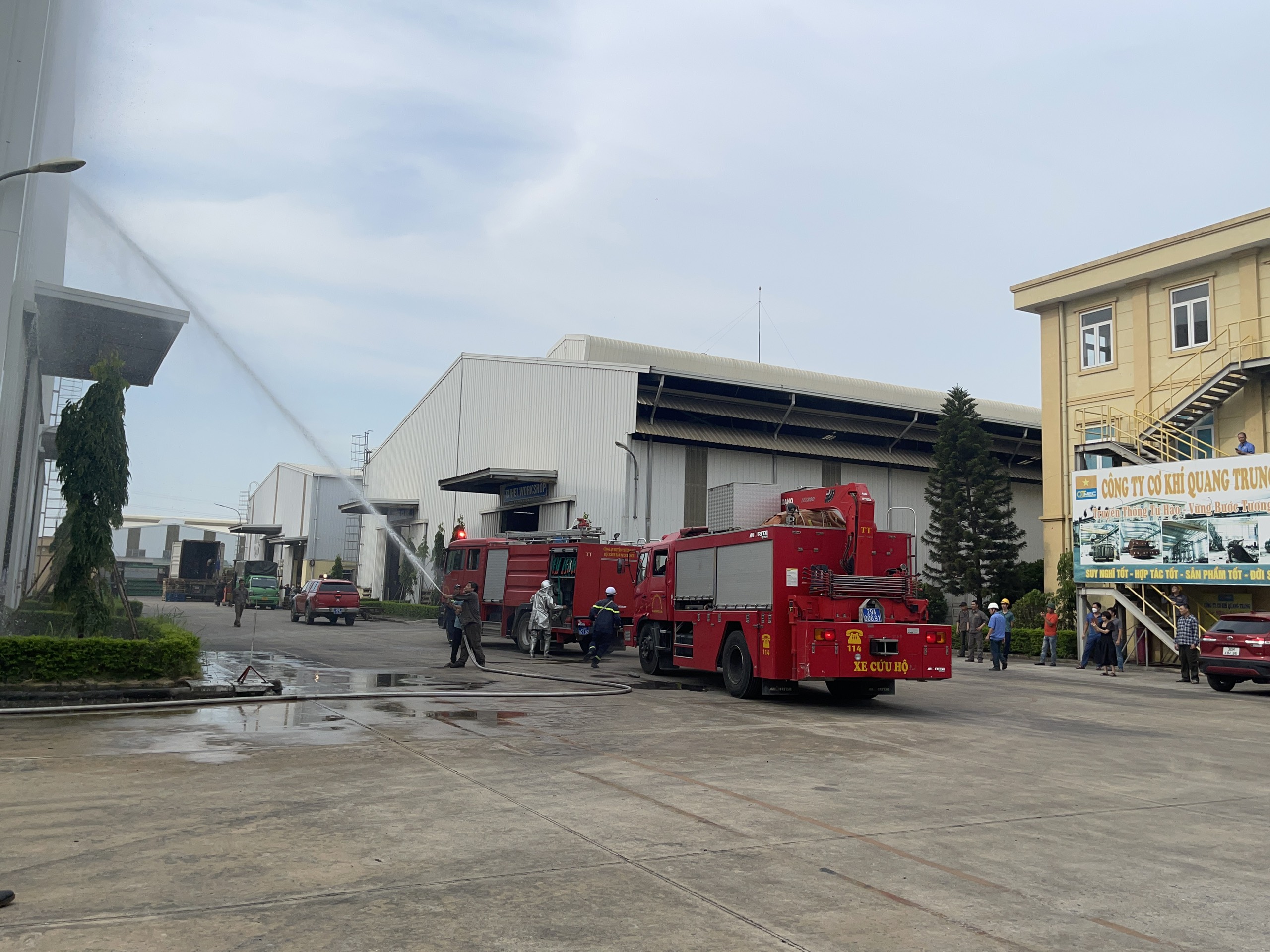 TỔ CHỨC TUYÊN TRUYỀN, HUẤN LUYỆN, DIỄN TẬP PCCC&CNCH NĂM 2023