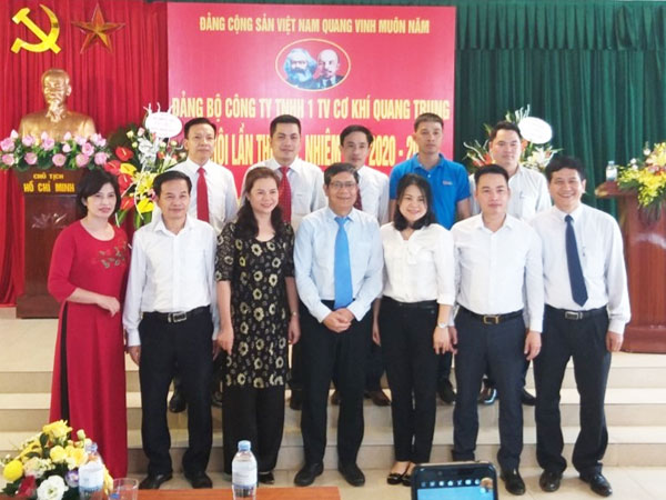 ĐẠI HỘI ĐẢNG BỘ CÔNG TY LẦN THỨ VIII - NHIỆM KỲ  : 2020 - 2025 